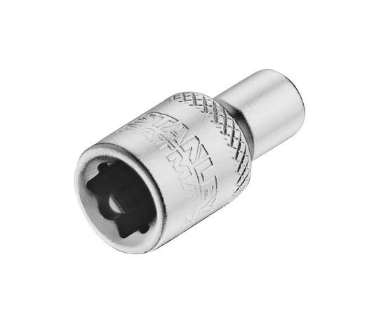 Головка торцевая Stanley 1/4", 4.5 мм, шестигранная (FMMT17186-0), изображение 3 Головка торцевая Stanley 1/4", 4.5 мм, шестигранная (FMMT17186-0), изображение 3
