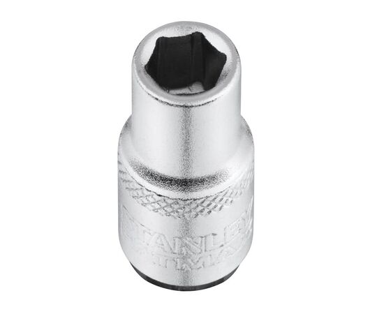 Головка торцевая Stanley 1/4", 6 мм, шестигранная (FMMT17191-0), изображение 2 Головка торцевая Stanley 1/4", 6 мм, шестигранная (FMMT17191-0), изображение 2