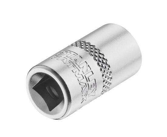 Головка торцевая Stanley 1/4", 9 мм, шестигранная (FMMT17194-0), изображение 3 Головка торцевая Stanley 1/4", 9 мм, шестигранная (FMMT17194-0), изображение 3
