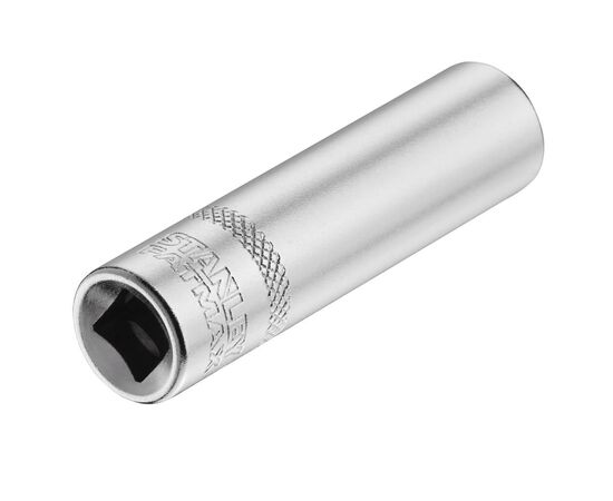Головка торцевая Stanley 1/4", 9 мм, шестигранная, удлиненная (FMMT17339-0), изображение 3 Головка торцевая Stanley 1/4", 9 мм, шестигранная, удлиненная (FMMT17339-0), изображение 3