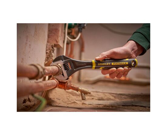 Ключ Stanley FATMAX разводной, 300 мм. (FMHT13128-0), изображение 7 Ключ Stanley FATMAX разводной, 300 мм. (FMHT13128-0), изображение 7