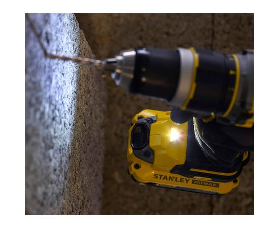 Шуруповерт Stanley эFatMax ударный, Li-lon 18В, 2.0 Ач, 80 Нм, 0-600 / 2100 об/мин, (SFMCD721D2K), изображение 10 Шуруповерт Stanley эFatMax ударный, Li-lon 18В, 2.0 Ач, 80 Нм, 0-600 / 2100 об/мин, (SFMCD721D2K), изображение 10