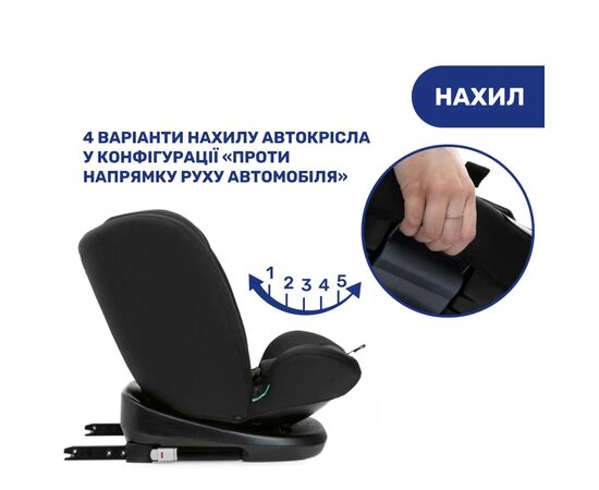 Автокресло Chicco Mokita Air i-Size Черное (87034.72), изображение 10 Автокресло Chicco Mokita Air i-Size Черное (87034.72), изображение 10