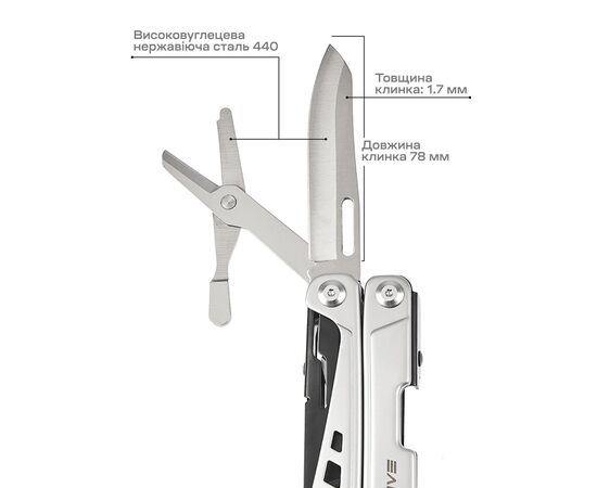 Мультитул Active Launch 5 (GHK16), изображение 9 Мультитул Active Launch 5 (GHK16), изображение 9