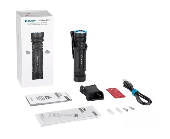 Фонарь Olight Seeker 4 Pro Black (0.0000.0790), изображение 10 Фонарь Olight Seeker 4 Pro Black (0.0000.0790), изображение 10