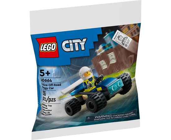 Конструктор LEGO City Полицейский багги для бездорожья (30664)