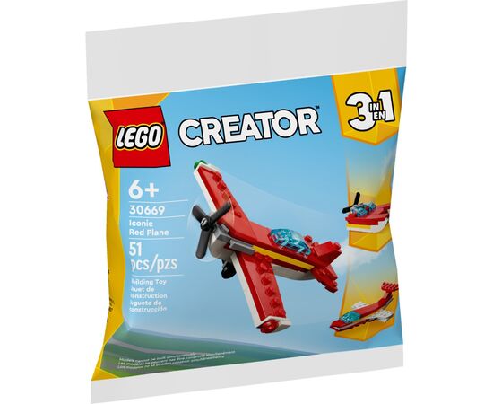 Конструктор LEGO Creator Культовый красный самолет (30669)