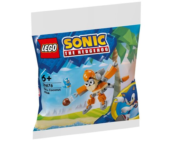 Конструктор LEGO Sonic Кокосовая атака Кики (30676)