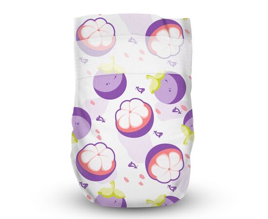 Подгузники Offspring Purple Mangosteen размер L 9-13 кг 36 шт (DP-OI-FAT-L36P-PPMGSTN), изображение 2 Подгузники Offspring Purple Mangosteen размер L 9-13 кг 36 шт (DP-OI-FAT-L36P-PPMGSTN), изображение 2