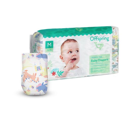 Подгузники Offspring FairyTale размер M 6-10 кг 42 шт (DP-OI-FAT-M42P-FRT)