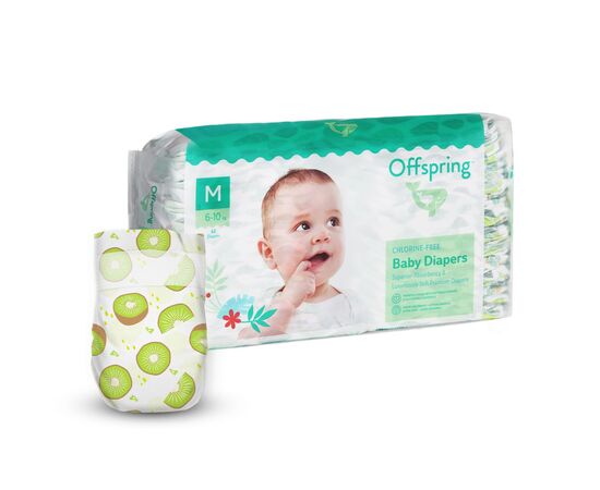Подгузники Offspring Hairykiwi размер M 6-10 кг 42 шт (DP-OI-FAT-M42P-HKW)