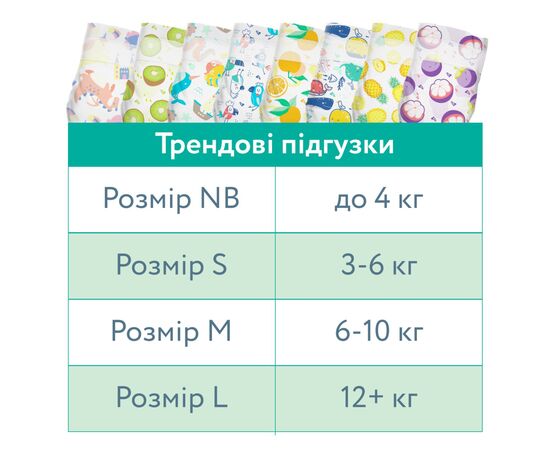 Підгузки Offspring Pineapple розмір S 3-6 кг 48 шт (DP-OI-FAT-S48P-PHP), зображення 12