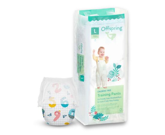 Подгузники Offspring Трусики Fun Figures размер L 9-14 кг 36 шт (DP-OI-FAP-L36P-FFG)