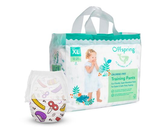 Подгузники Offspring Трусики Crafty размер XL 12-20 кг 30 шт (DP-OI-FAP-XL30P-CRA)