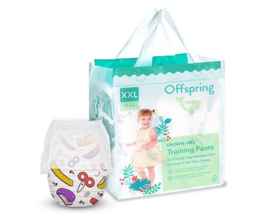 Подгузники Offspring Трусики Crafty размер XXL 15-23 кг 24 шт (DP-OI-FAP-XXL24P-CRA)