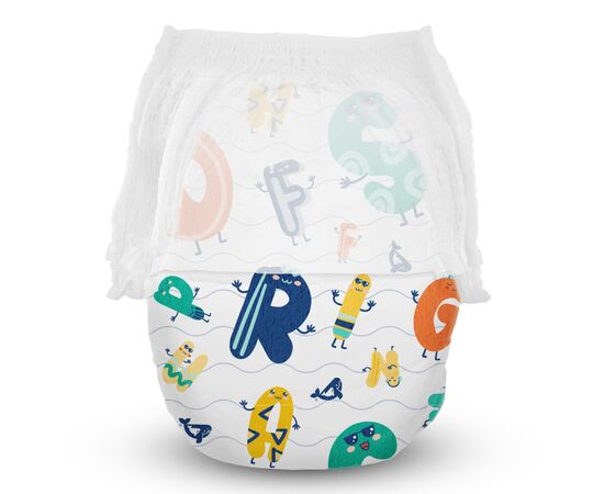Підгузки Offspring Трусики ABC Dance розмір XXL 15-23 кг 24 шт (DP-OI-FAP-XXL24P-ABC), зображення 2 Підгузки Offspring Трусики ABC Dance розмір XXL 15-23 кг 24 шт (DP-OI-FAP-XXL24P-ABC), зображення 2