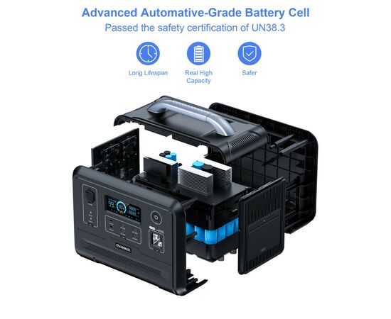 Зарядна станція Choetech BS005 1200W (BS005), зображення 10 Зарядна станція Choetech BS005 1200W (BS005), зображення 10