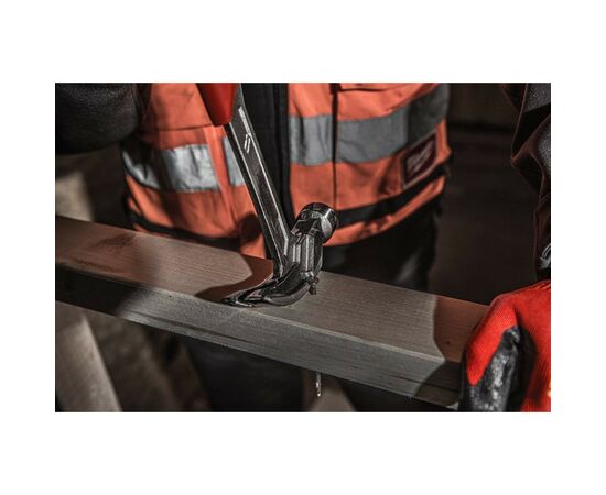 Молоток Milwaukee стальной с гвоздодером 570 гр (4932478656), изображение 8