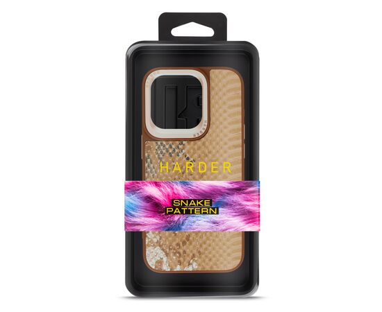 Чехол для мобильного телефона Harder Snake Pattern Apple iPhone 14 Pro Beige (ARM76806), изображение 3 Чехол для мобильного телефона Harder Snake Pattern Apple iPhone 14 Pro Beige (ARM76806), изображение 3