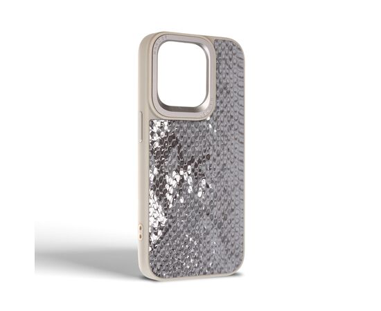 Чехол для мобильного телефона Harder Snake Pattern Apple iPhone 14 Pro Grey Silver (ARM76810), изображение 2 Чехол для мобильного телефона Harder Snake Pattern Apple iPhone 14 Pro Grey Silver (ARM76810), изображение 2