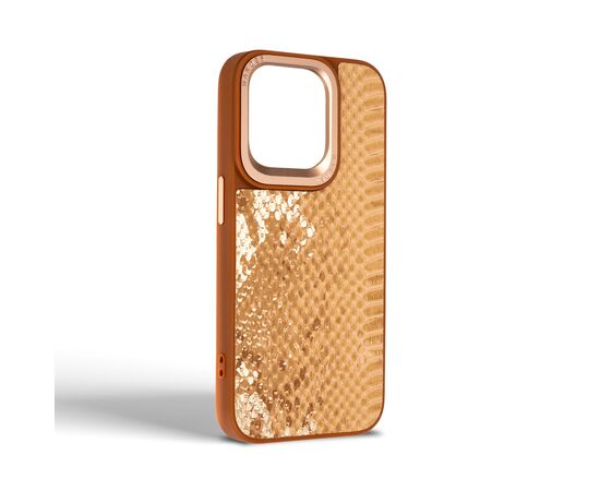 Чехол для мобильного телефона Harder Snake Pattern Apple iPhone 15 Pro Beige (ARM76794), изображение 2 Чехол для мобильного телефона Harder Snake Pattern Apple iPhone 15 Pro Beige (ARM76794), изображение 2