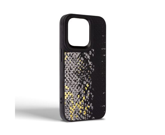 Чехол для мобильного телефона Harder Snake Pattern Apple iPhone 15 Pro Black (ARM76793), изображение 2 Чехол для мобильного телефона Harder Snake Pattern Apple iPhone 15 Pro Black (ARM76793), изображение 2