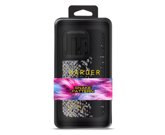 Чехол для мобильного телефона Harder Snake Pattern Apple iPhone 15 Pro Black (ARM76793), изображение 3 Чехол для мобильного телефона Harder Snake Pattern Apple iPhone 15 Pro Black (ARM76793), изображение 3