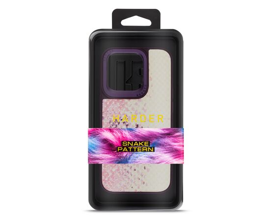 Чехол для мобильного телефона Harder Snake Pattern Apple iPhone 15 Pro Pink (ARM76797), изображение 3 Чехол для мобильного телефона Harder Snake Pattern Apple iPhone 15 Pro Pink (ARM76797), изображение 3