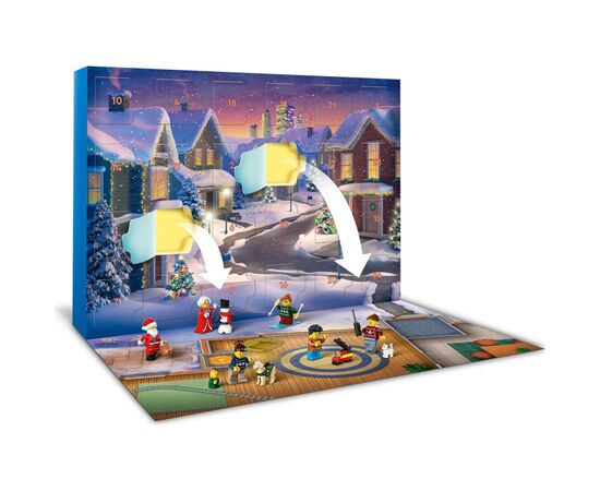 Конструктор LEGO City Рождественский календарь 2024 (60436), изображение 3 Конструктор LEGO City Рождественский календарь 2024 (60436), изображение 3