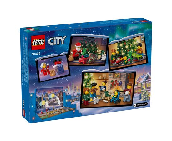 Конструктор LEGO City Рождественский календарь 2024 (60436), изображение 8 Конструктор LEGO City Рождественский календарь 2024 (60436), изображение 8