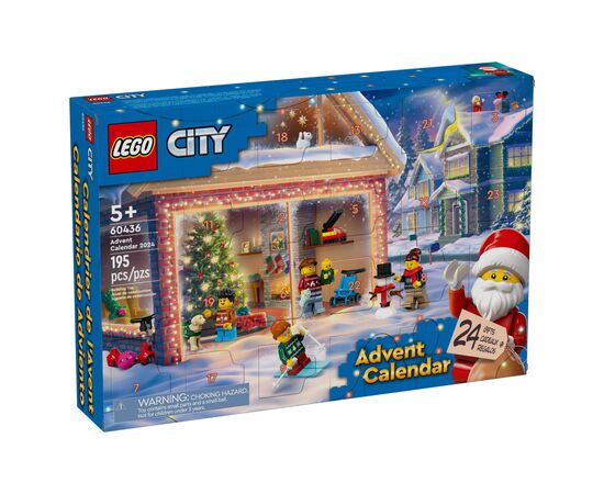 Конструктор LEGO City Рождественский календарь 2024 (60436)