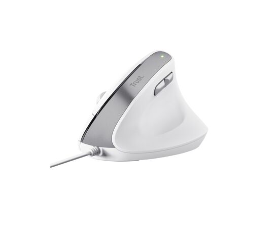 Мышка Trust Bayo II Ergonomic USB White (25397), изображение 2 Мышка Trust Bayo II Ergonomic USB White (25397), изображение 2