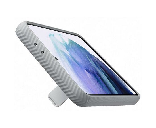 Чехол для мобильного телефона Samsung Protective Standing Cover Samsung Galaxy S21+ Light Gray (EF-RG996CJEGRU), изображение 3 Чехол для мобильного телефона Samsung Protective Standing Cover Samsung Galaxy S21+ Light Gray (EF-RG996CJEGRU), изображение 3