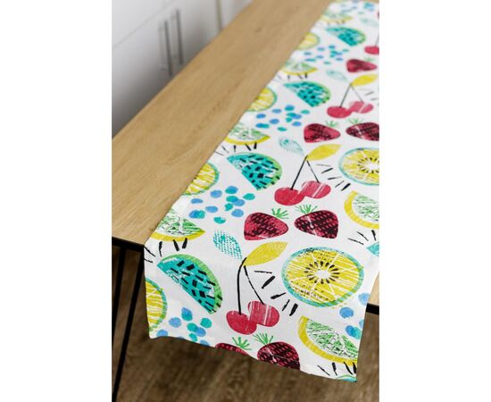 Дорожка на стол Прованс Red cherries 40х136 (032966), изображение 2 Дорожка на стол Прованс Red cherries 40х136 (032966), изображение 2