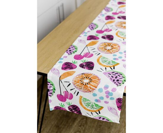 Дорожка на стол Прованс Violet cherries 40х136 (032964), изображение 2 Дорожка на стол Прованс Violet cherries 40х136 (032964), изображение 2