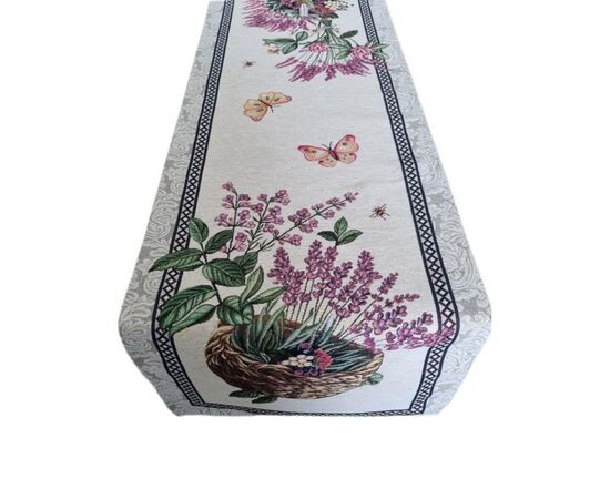 Доріжка на стіл Прованс Лавандове поле 35х100 (026024), зображення 2 Доріжка на стіл Прованс Лавандове поле 35х100 (026024), зображення 2