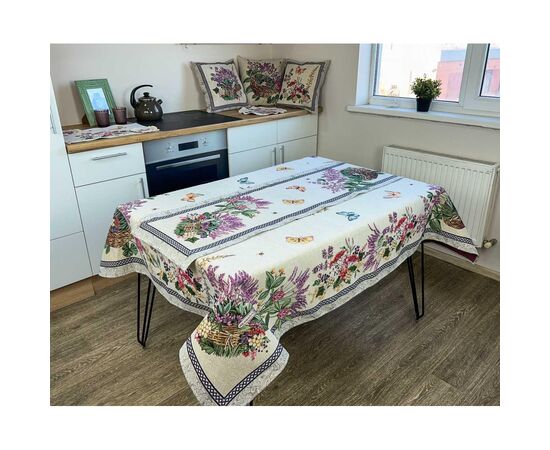 Доріжка на стіл Прованс Лавандове поле 35х100 (026024), зображення 7 Доріжка на стіл Прованс Лавандове поле 35х100 (026024), зображення 7