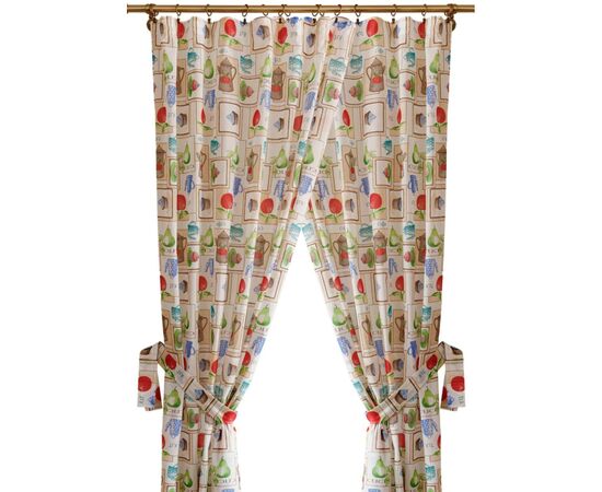 Штора Прованс Red apples 140х250 см (034894), изображение 2 Штора Прованс Red apples 140х250 см (034894), изображение 2