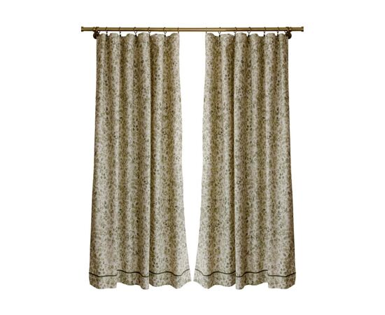 Штора Прованс комплект с подхватами Тереза листочки 136х170 см 2 шт (034460), изображение 2 Штора Прованс комплект с подхватами Тереза листочки 136х170 см 2 шт (034460), изображение 2