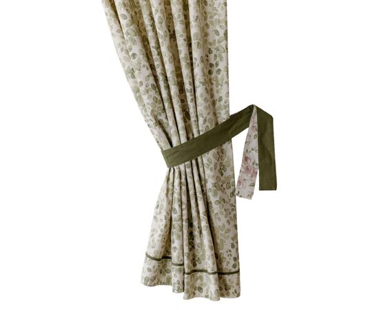 Штора Прованс комплект с подхватами Тереза листочки 136х170 см 2 шт (034460), изображение 6 Штора Прованс комплект с подхватами Тереза листочки 136х170 см 2 шт (034460), изображение 6