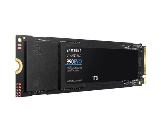 Накопитель SSD M.2 2280 1TB 990 EVO Samsung (MZ-V9E1T0BW), изображение 2 Накопитель SSD M.2 2280 1TB 990 EVO Samsung (MZ-V9E1T0BW), изображение 2
