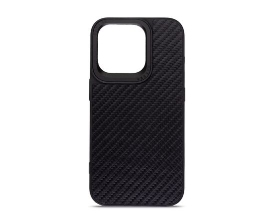 Чехол для мобильного телефона Harder Carbon Pattern Apple iPhone 15 Pro Black (ARM76777)