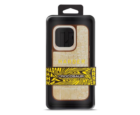 Чехол для мобильного телефона Harder Crocosaur Apple iPhone 14 Pro Beige (ARM76721), изображение 3 Чехол для мобильного телефона Harder Crocosaur Apple iPhone 14 Pro Beige (ARM76721), изображение 3