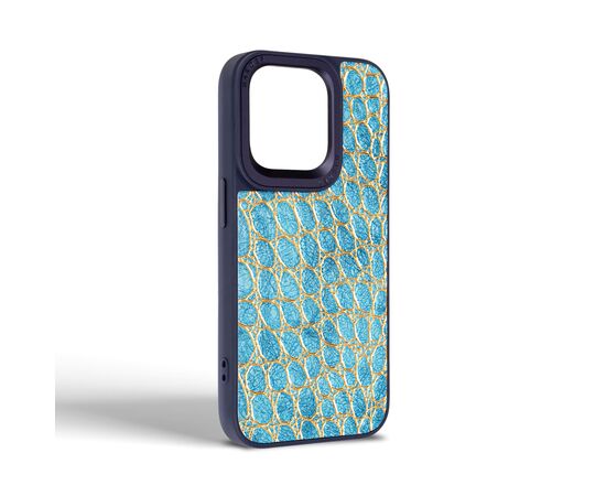 Чохол до мобільного телефона Harder Crocosaur Apple iPhone 14 Pro Blue (ARM76724), зображення 2 Чохол до мобільного телефона Harder Crocosaur Apple iPhone 14 Pro Blue (ARM76724), зображення 2