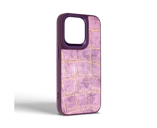 Чехол для мобильного телефона Harder Crocosaur Apple iPhone 14 Pro Purple (ARM76722), изображение 2 Чехол для мобильного телефона Harder Crocosaur Apple iPhone 14 Pro Purple (ARM76722), изображение 2