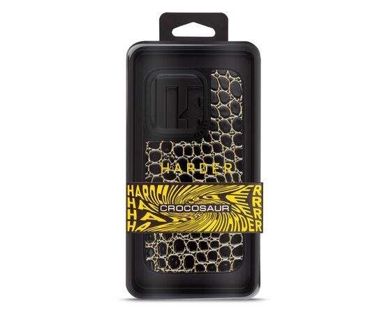 Чехол для мобильного телефона Harder Crocosaur Apple iPhone 15 Pro Black (ARM76701), изображение 3 Чехол для мобильного телефона Harder Crocosaur Apple iPhone 15 Pro Black (ARM76701), изображение 3