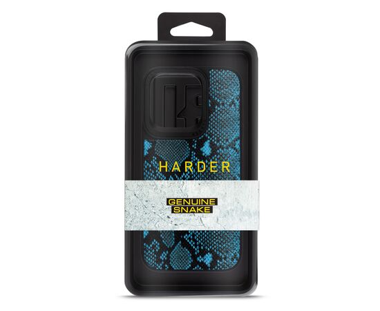 Чехол для мобильного телефона Harder Genuine Snake Apple iPhone 14 Pro Dark Blue (ARM76787), изображение 3 Чехол для мобильного телефона Harder Genuine Snake Apple iPhone 14 Pro Dark Blue (ARM76787), изображение 3