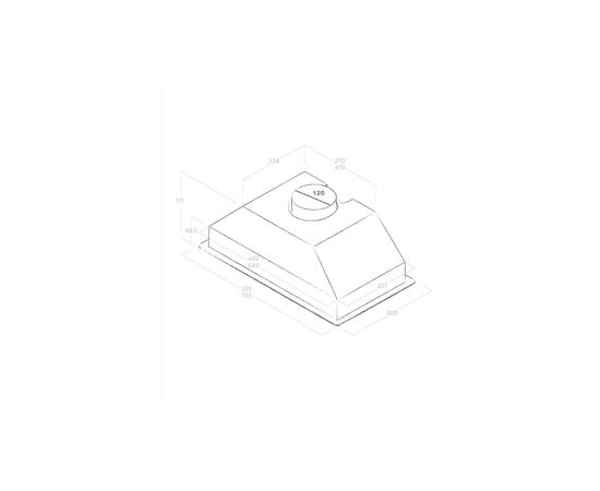 Вытяжка кухонная Elica CT17 C BL/A/52, изображение 6 Вытяжка кухонная Elica CT17 C BL/A/52, изображение 6
