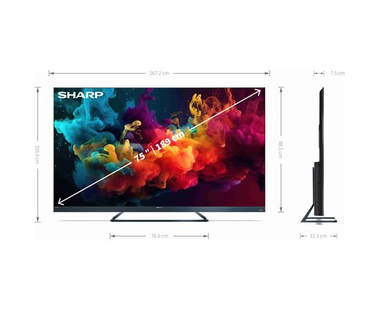 Телевизор Sharp 75FQ5EG (4T-C75FQ5EM2AG), изображение 10 Телевизор Sharp 75FQ5EG (4T-C75FQ5EM2AG), изображение 10