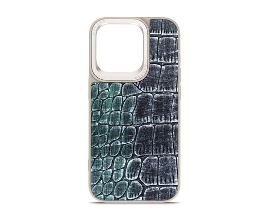 Чехол для мобильного телефона Harder Glamorous Croco Apple iPhone 14 Pro Grey Green (ARM76769)